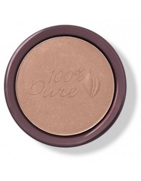 Bronzer z pigmentem kakaowym 100% Pure Cocoa Pigmented Bronzer Cocoa Kissed