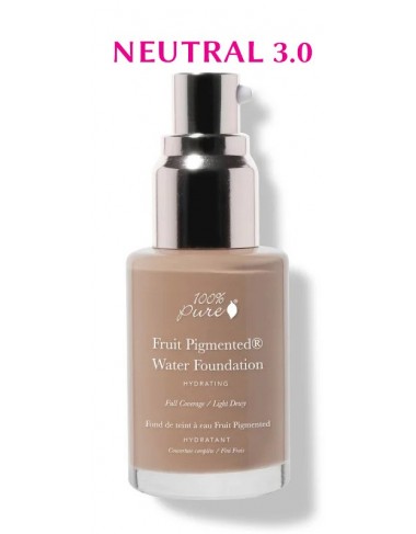 Podkład nawilżający - Neutral 3.0 - 100% Pure Full Coverage Water Foundation