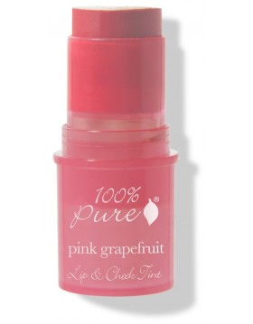 Kremowy róż na usta i policzki -100% Pure Lip & Cheek Tint: Pink Grapefruit